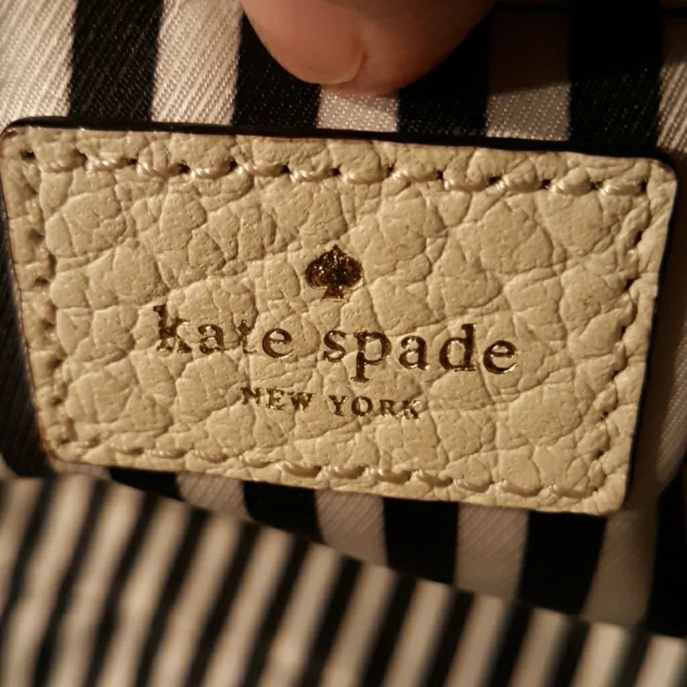 Kate Spade black white bag